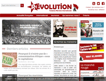 Tablet Screenshot of marxiste.org